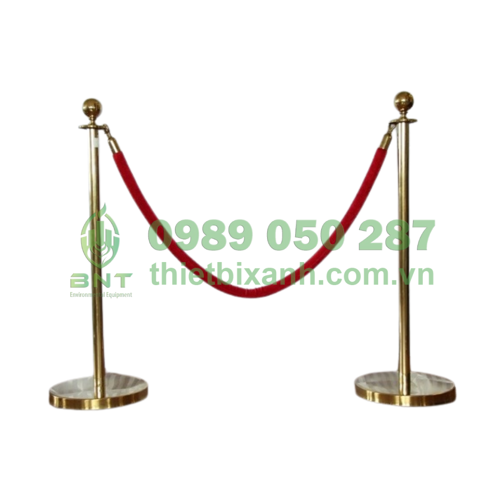 Cột Chắn Inox Dây Nhung