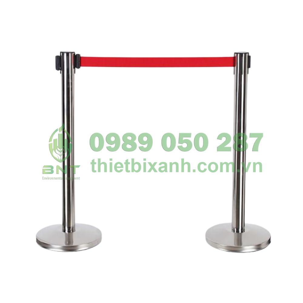 Cột Chắn Inox Dây Kéo Cao Cấp