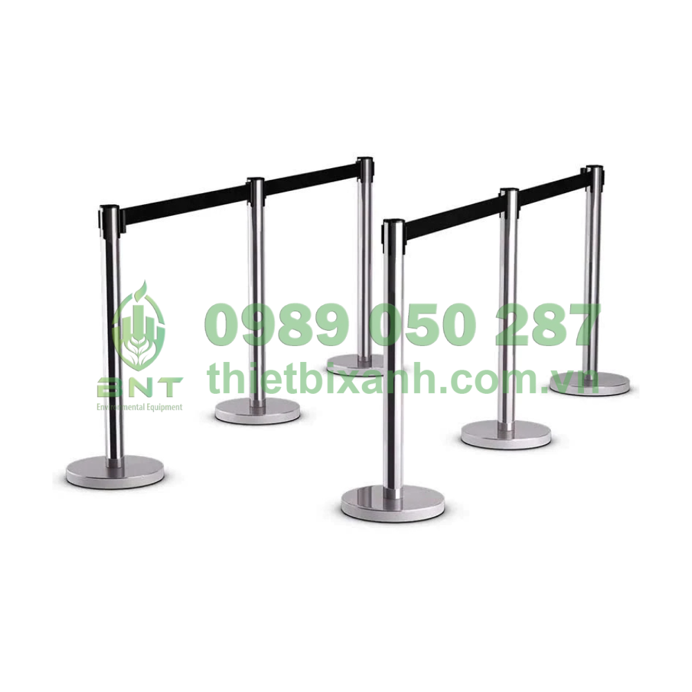 Cột Chắn Inox Xếp Hàng
