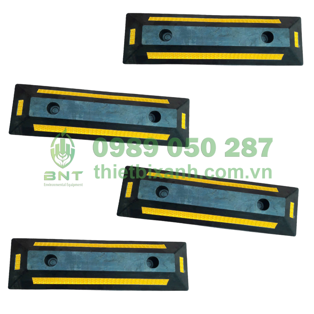 Cục canh bánh xe cao su – Giải pháp đỗ xe an toàn, chính xác