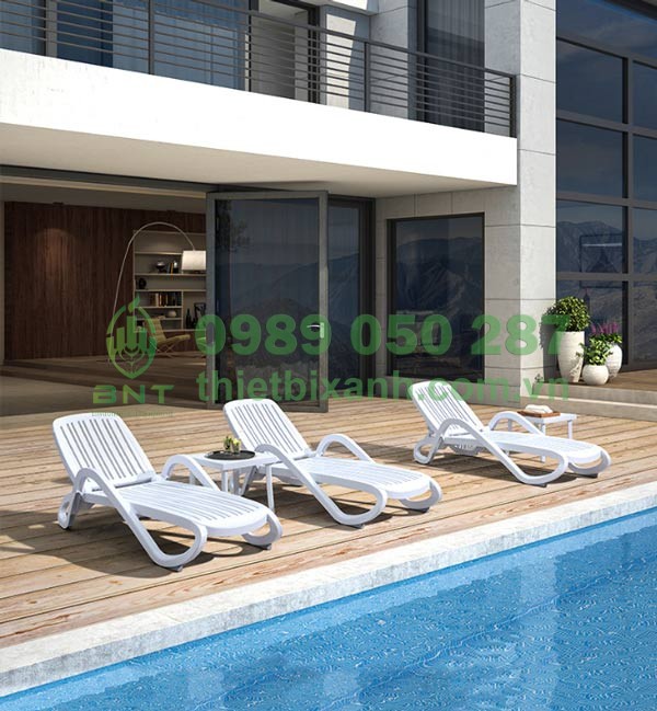 Thiết Bị Xanh chuyên cung cấp các loại ghế hồ bơi, ghế tắm nắng với giá tốt