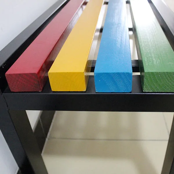 Các thanh nan nhựa giả gỗ nhiều màu sắc