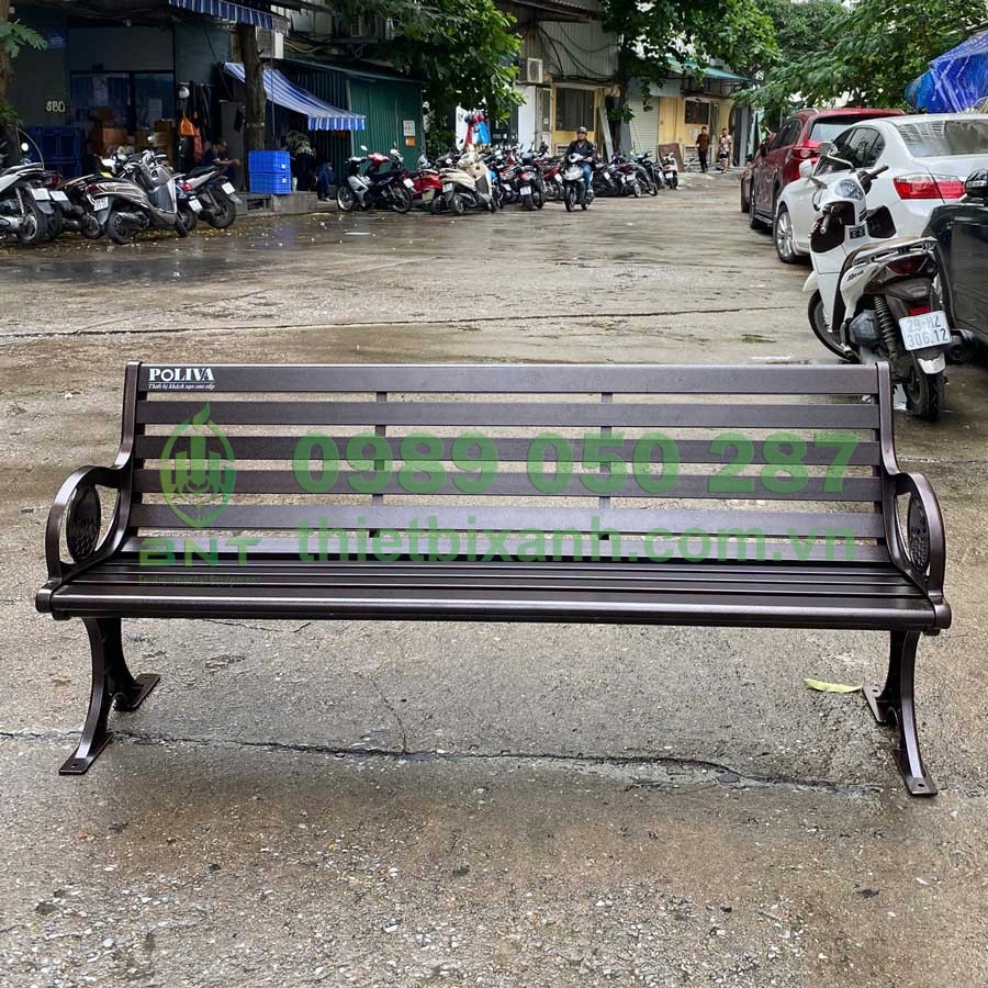 Ghế nhôm đúc ngoài trời Poliva bền bỉ, sử dụng lâu dài, giá tốt