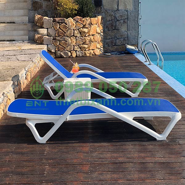 Thiết Bị Xanh chuyên cung cấp các loại ghế hồ bơi, ghế tắm nắng với giá tốt