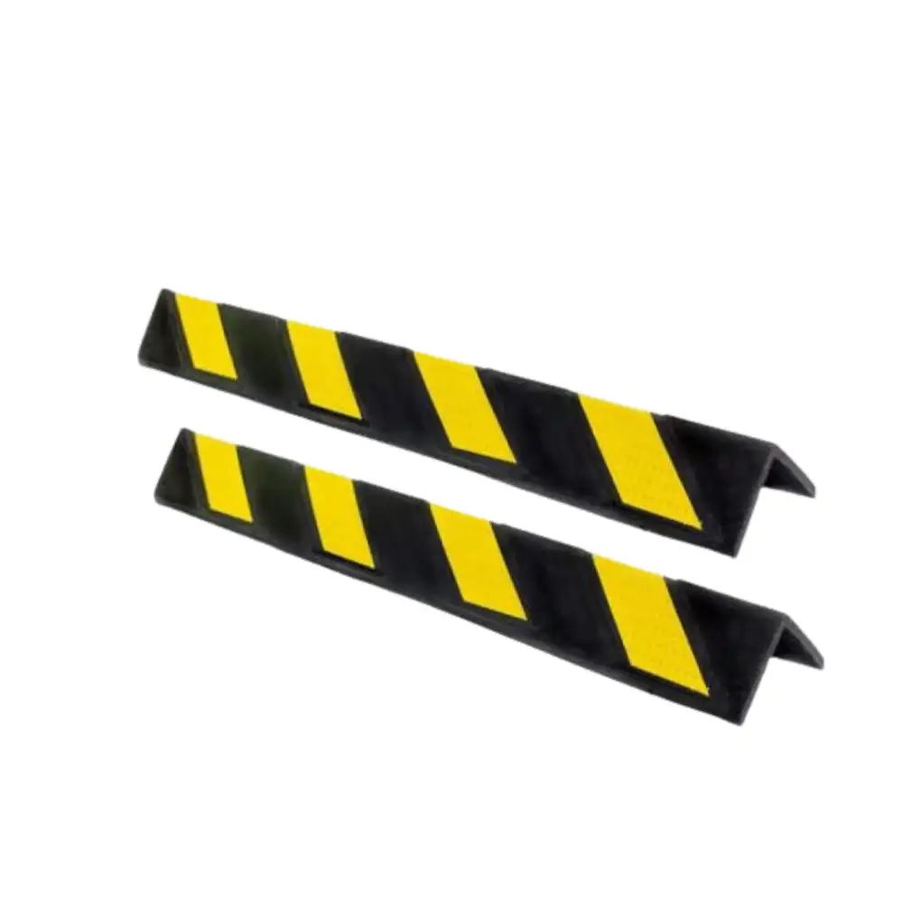 Ốp góc cao su phản quang – Đỗ xe an toàn cho mọi kho bãi