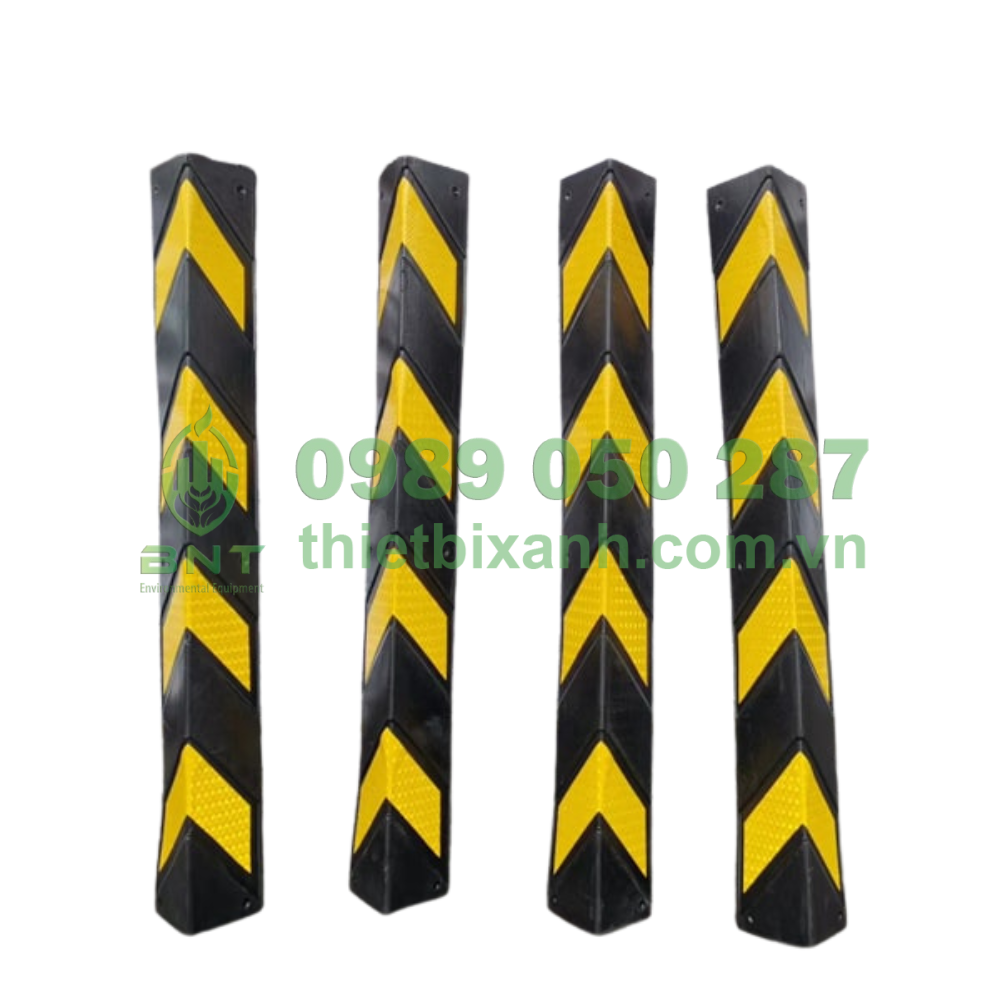 Ốp góc cao su phản quang – Đỗ xe an toàn cho mọi kho bãi