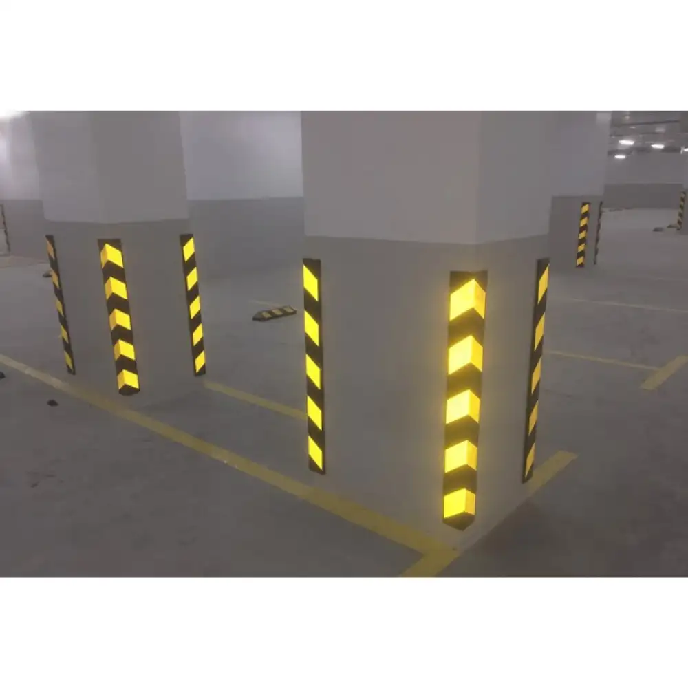 Ốp góc cao su phản quang – Đỗ xe an toàn cho mọi kho bãi