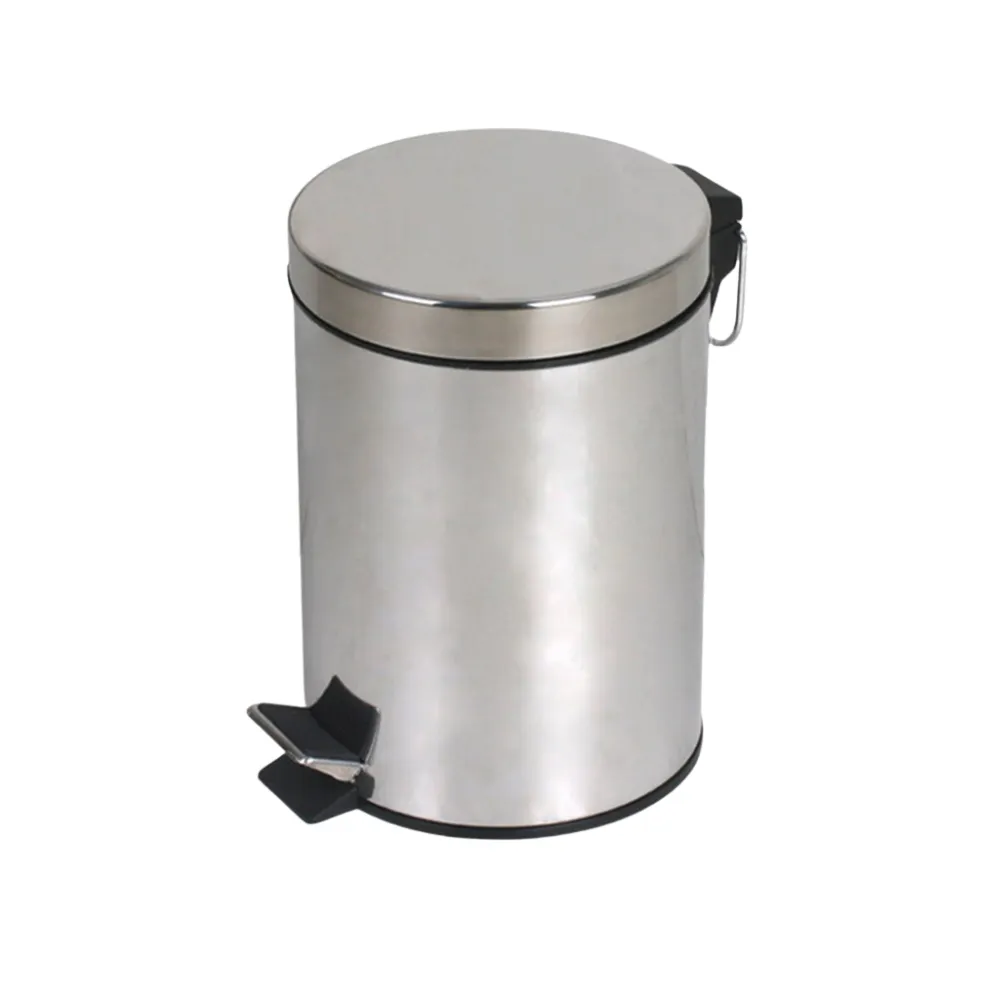 Thùng rác đạp chân 12L inox – Thiết kế tiện dụng, sang trọng