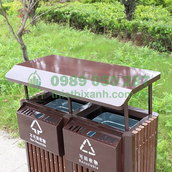 2 ngăn phân loại rác thải giúp bảo vệ môi trường