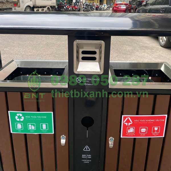 2 ngăn phân loại rác phù hợp với xu thế bảo vệ môi trường hiện nay