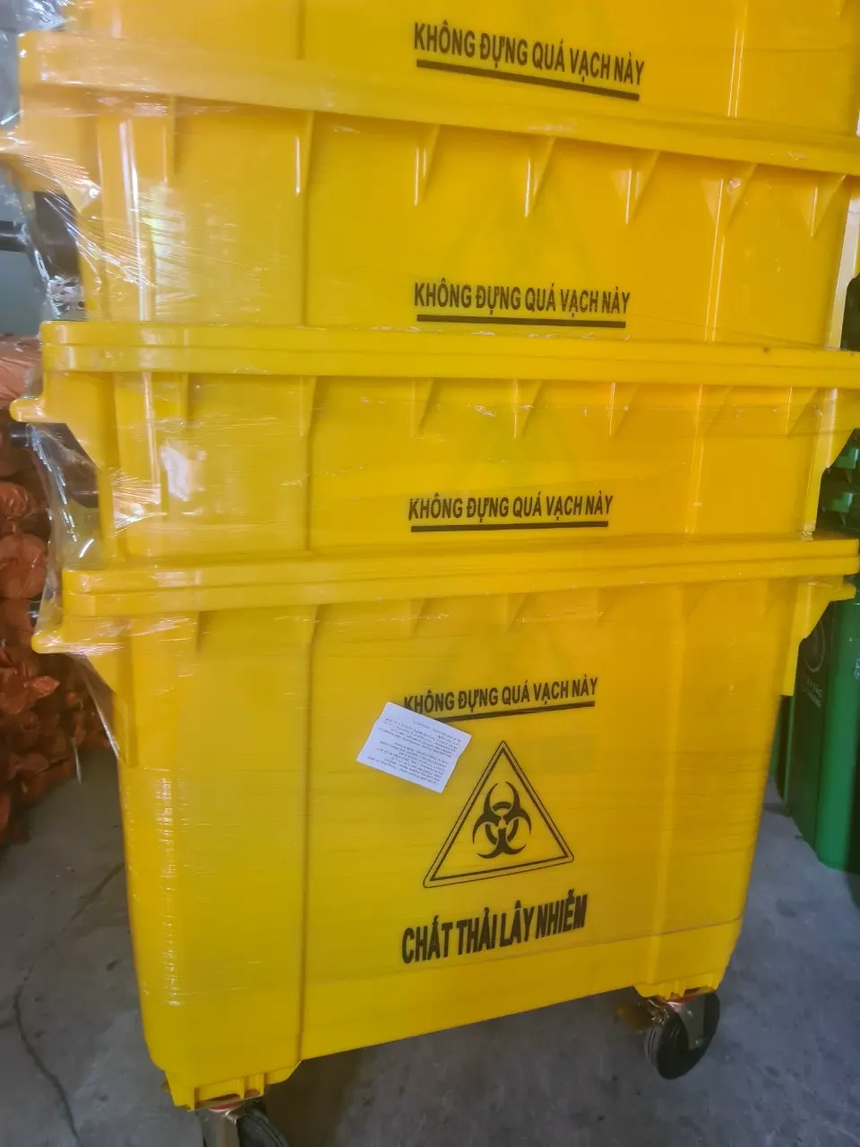 Thùng Rác Nhựa 660L – Giải Pháp Thu Gom Rác Công Suất Lớn