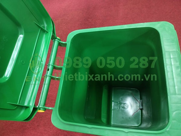 Thiết kế nắp đậy đảm bảo vệ sinh