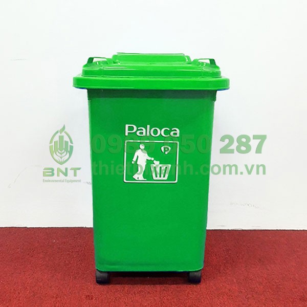 Thùng rác nhựa hdpe 60l Paloca