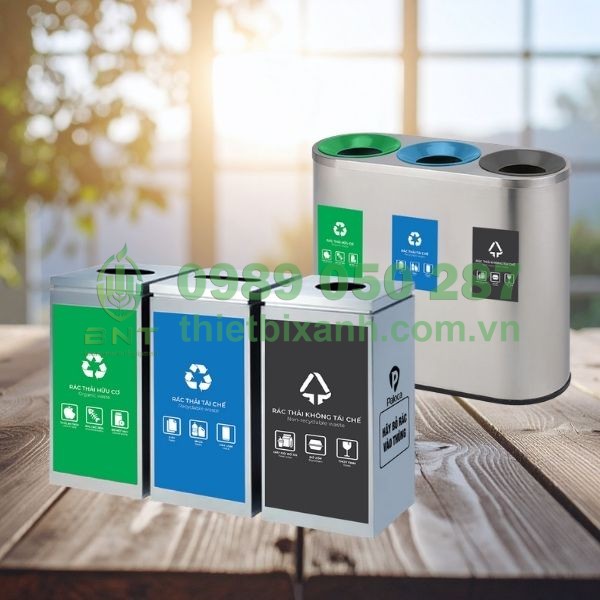 Thiết Bị Xanh chuyên cung cấp các loại thùng rác với giá tốt