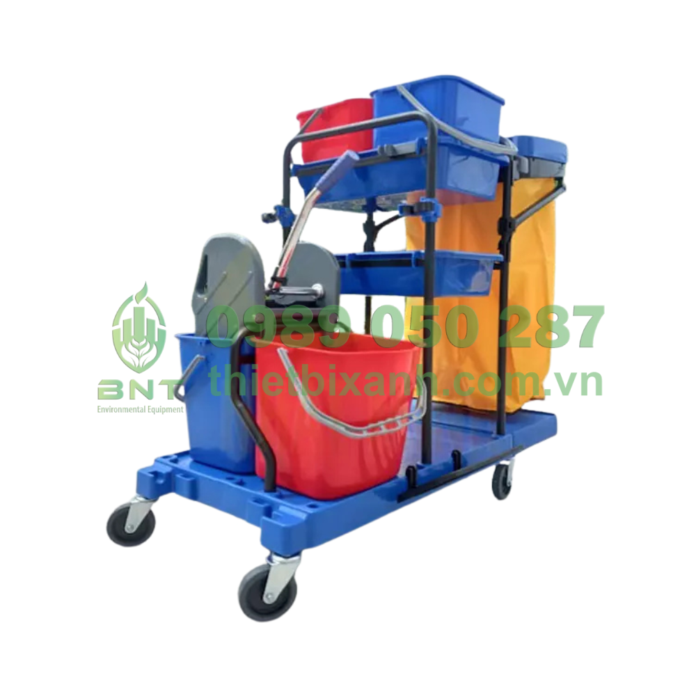 Xe Đẩy Vệ Sinh Khách Sạn – Chuyên Nghiệp, Hiệu Quả, Giá Tốt