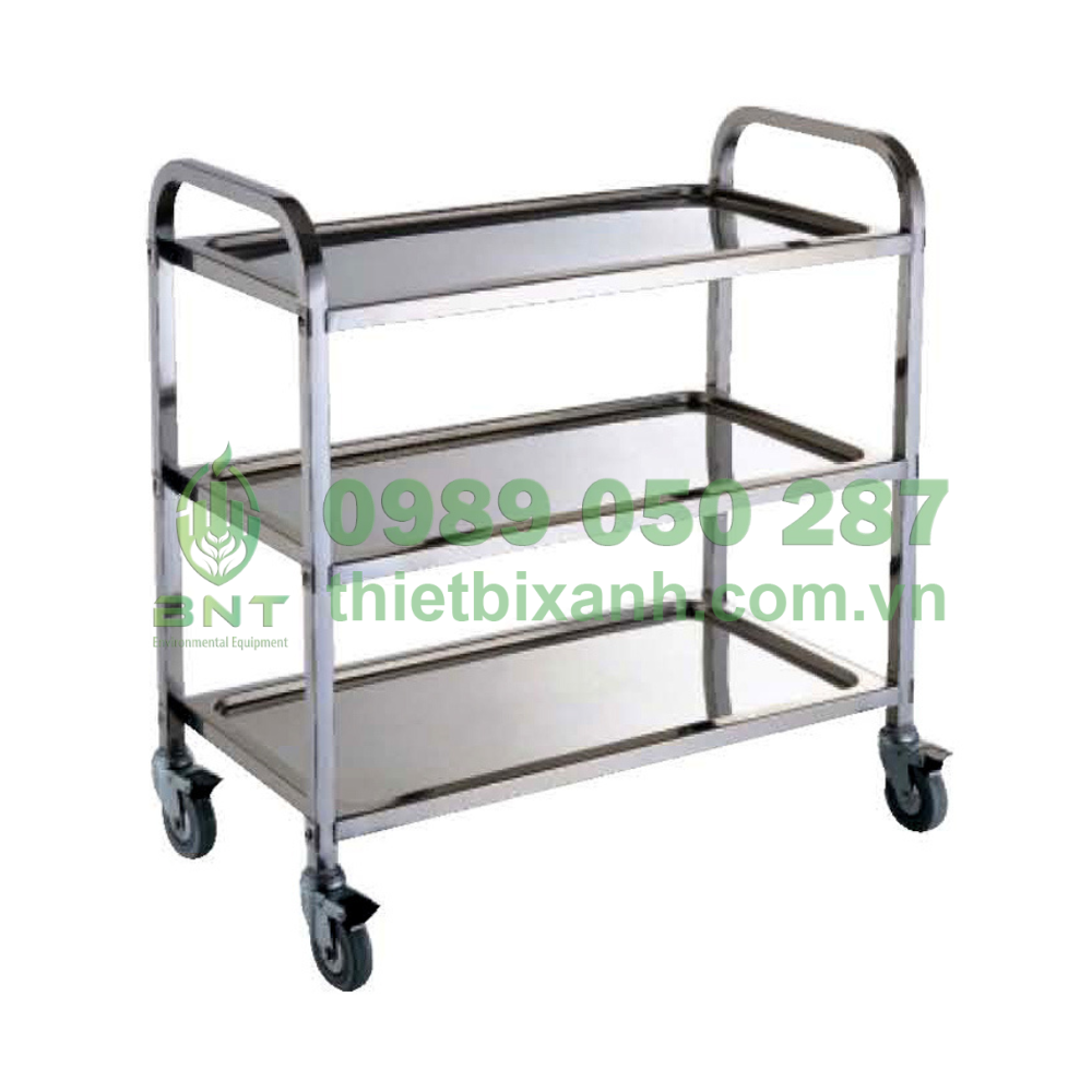 Xe Đẩy Phục Vụ Inox – Giải Pháp Vận Chuyển Tiện Lợi, Bền Bỉ